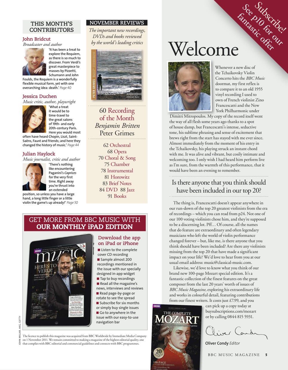 BBC Music Magazine Preview Pages