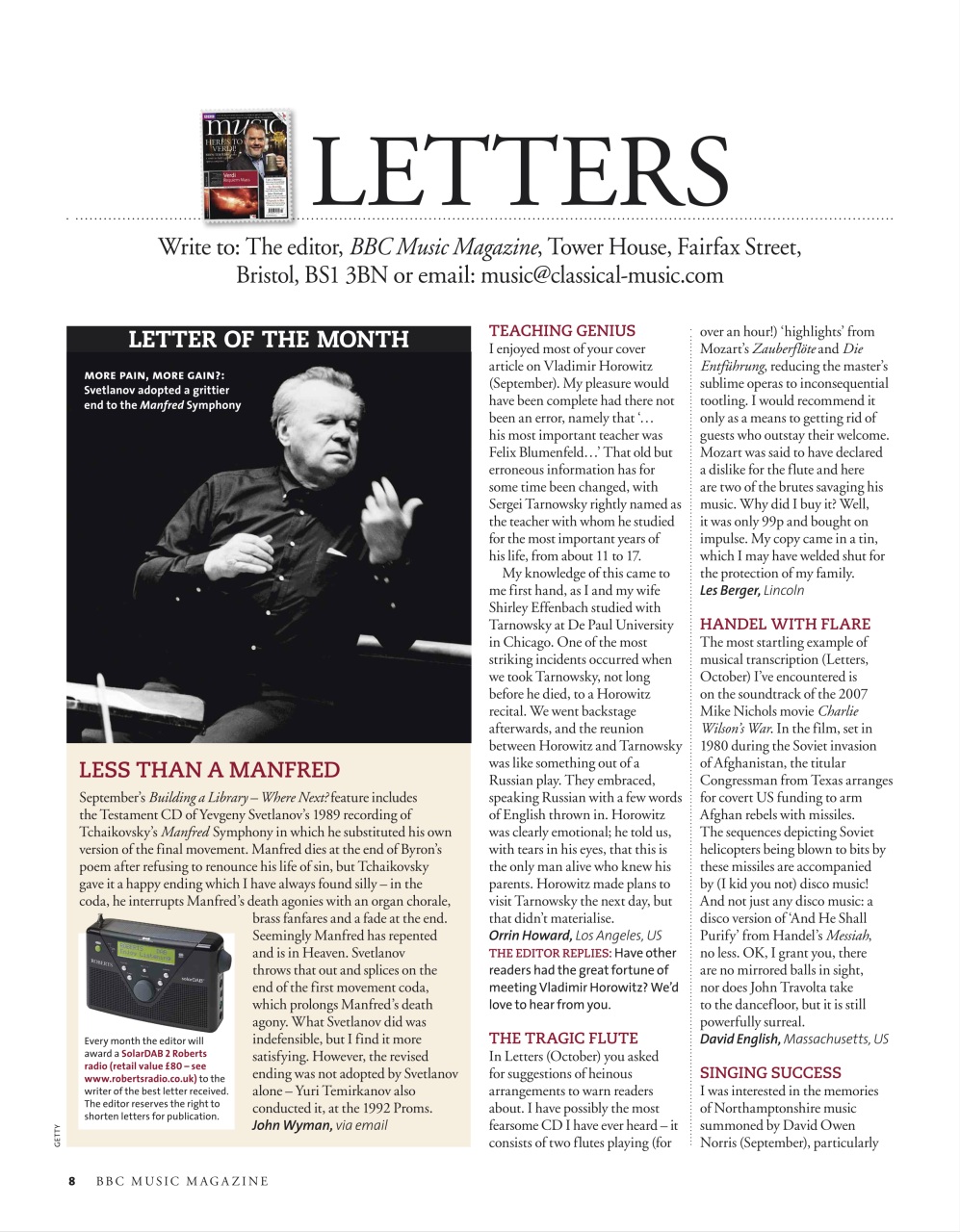 BBC Music Magazine Preview Pages