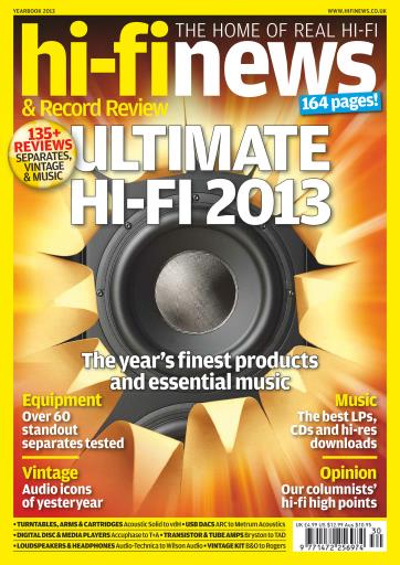Hi-Fi News issue 