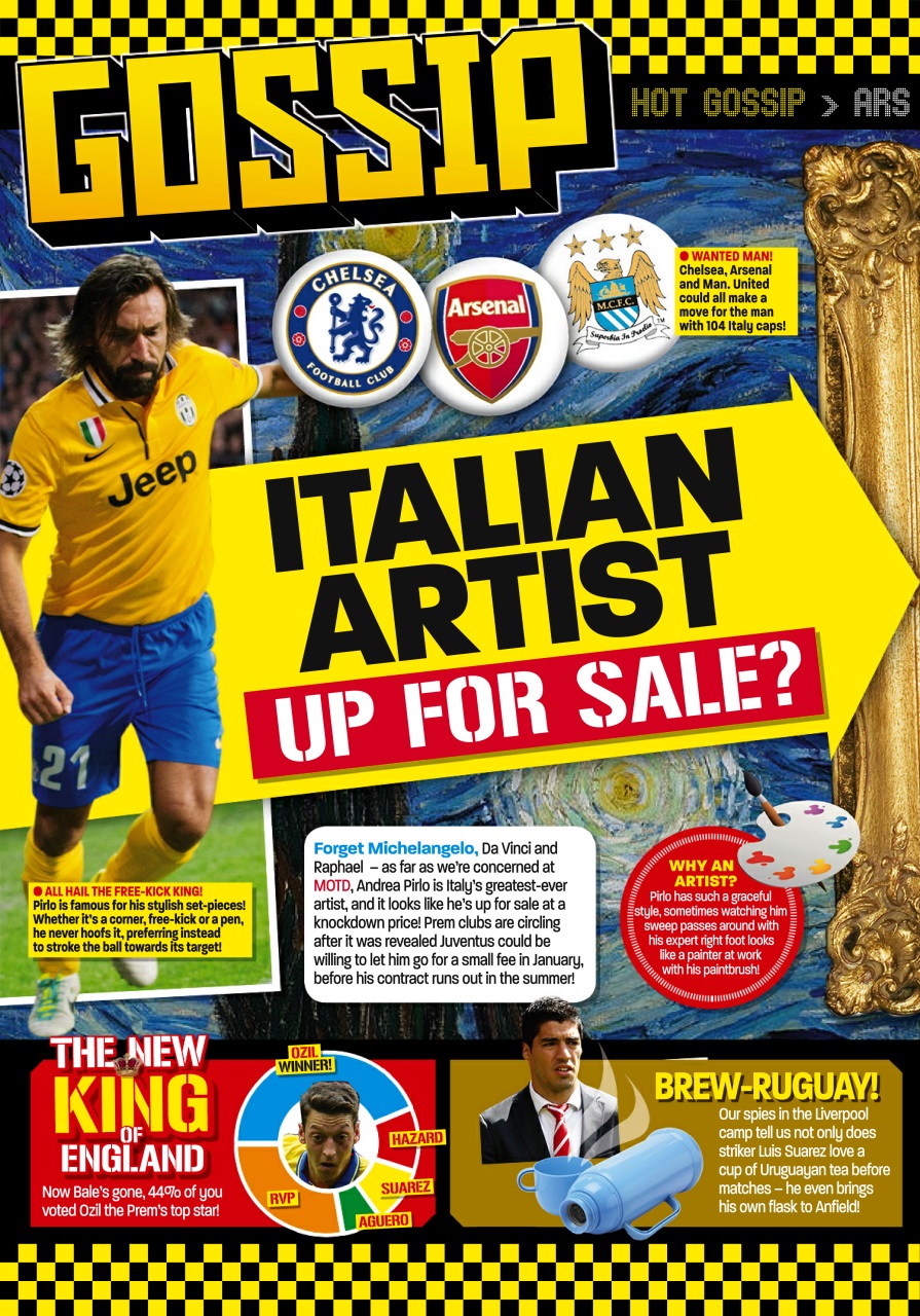 Match of the Day Preview Pages