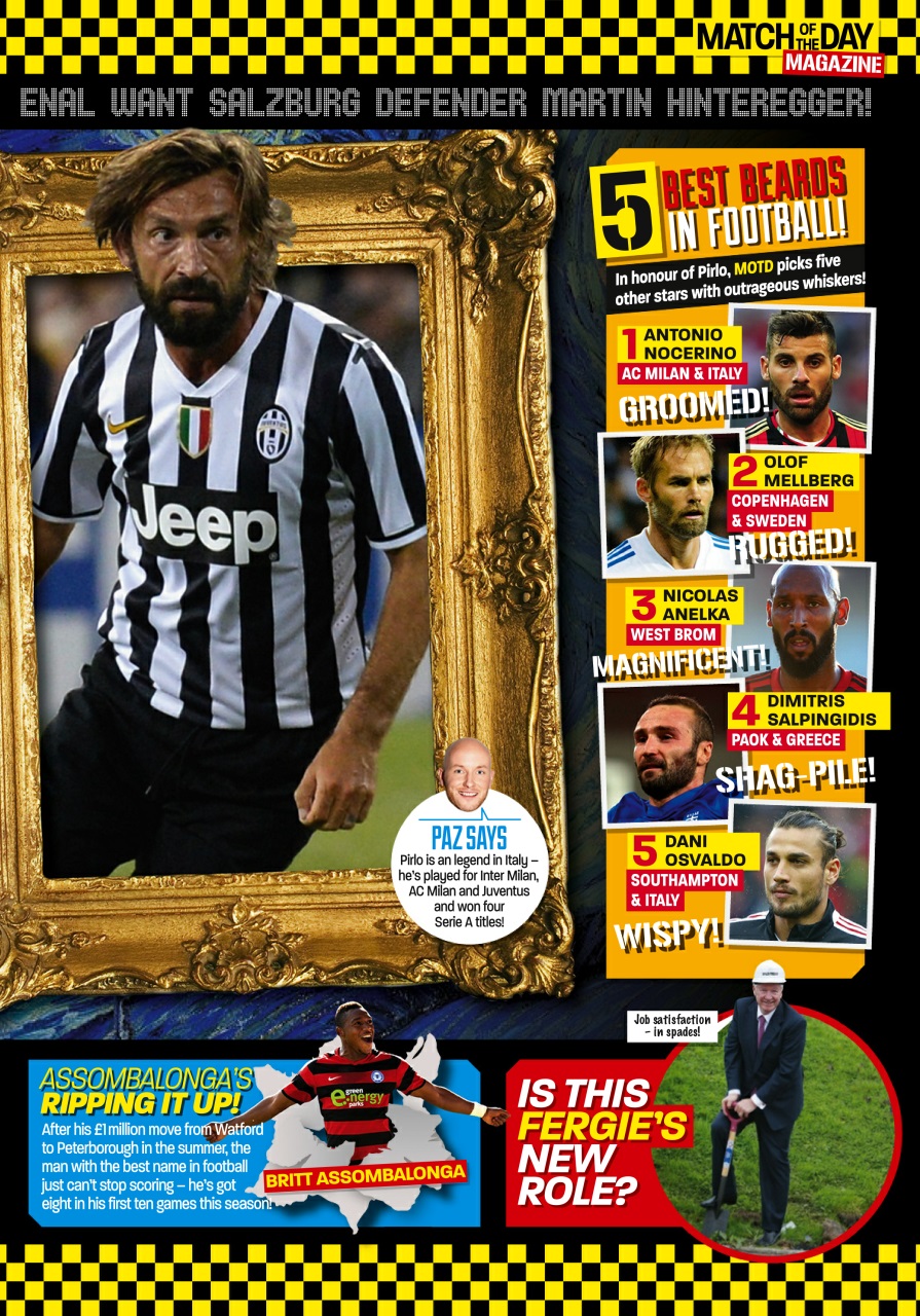 Match of the Day Preview Pages