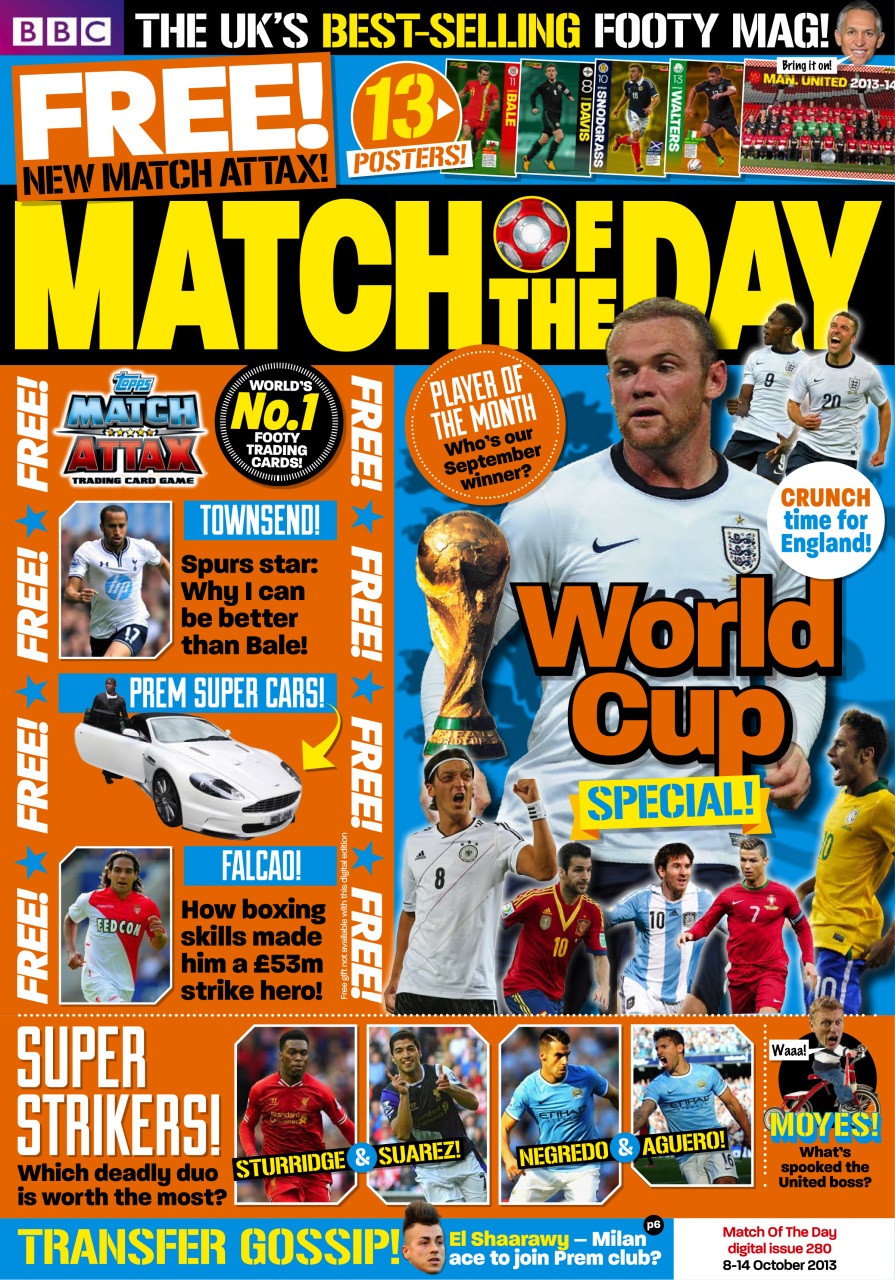 Match of the Day Preview Pages