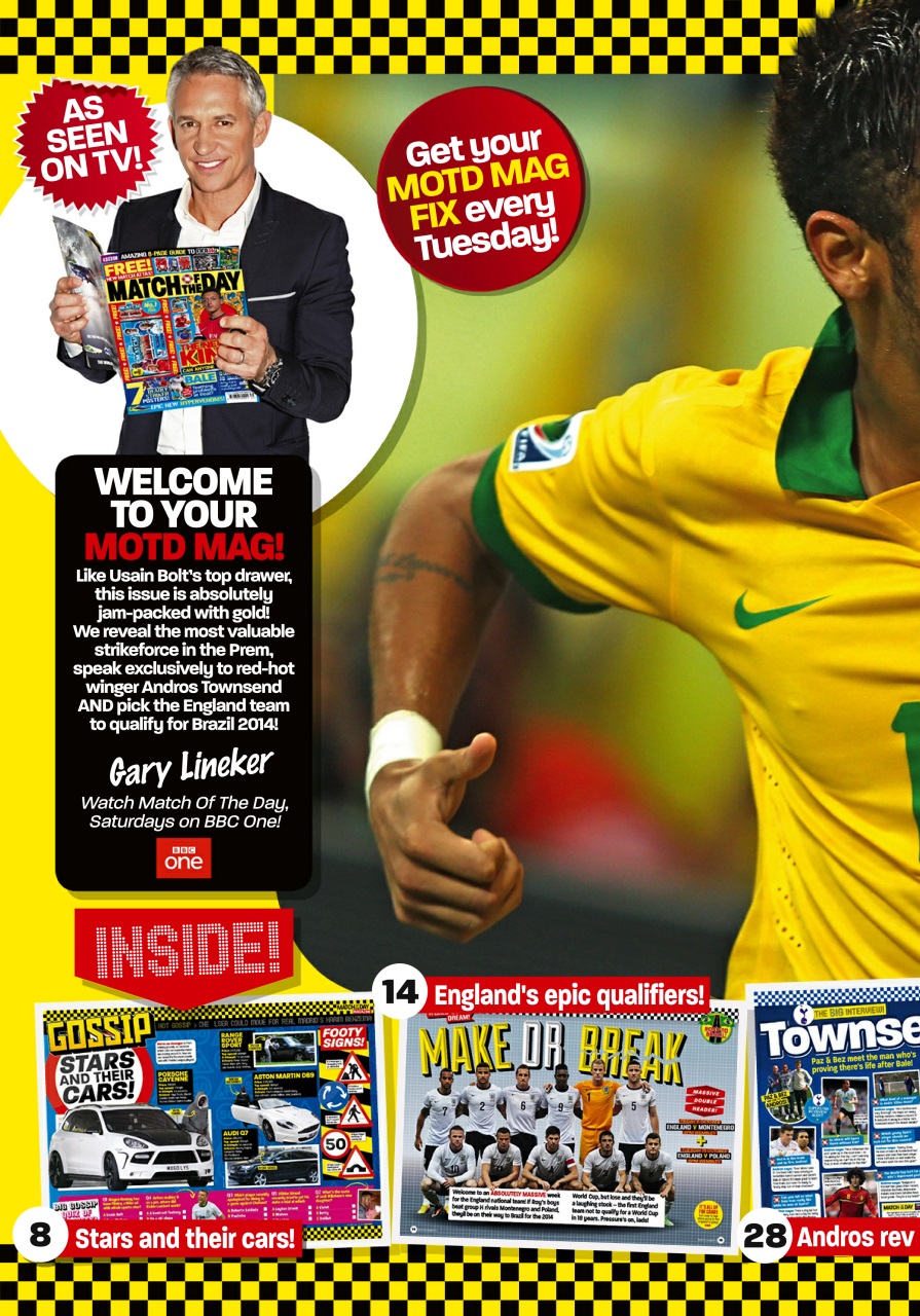 Match of the Day Preview Pages