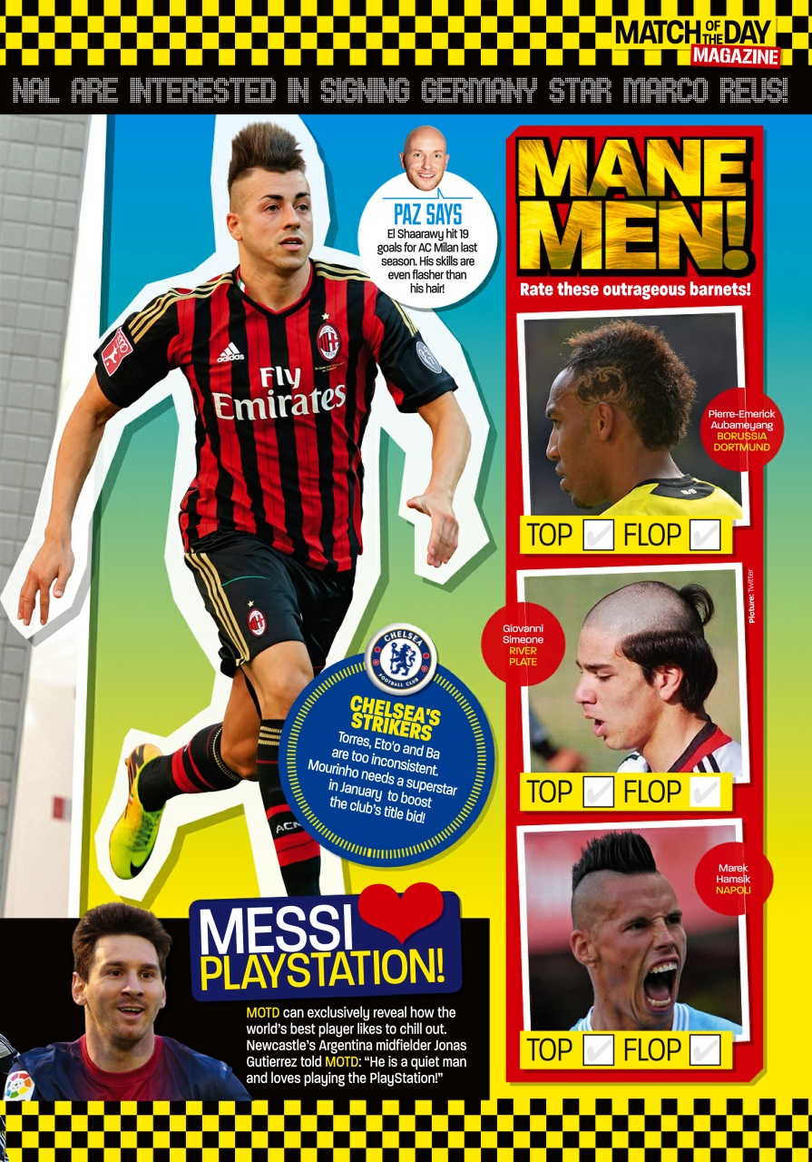 Match of the Day Preview Pages