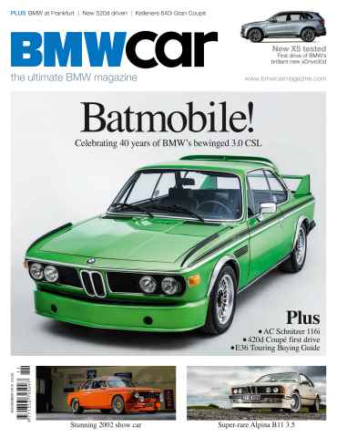 Total BMW issue November 13