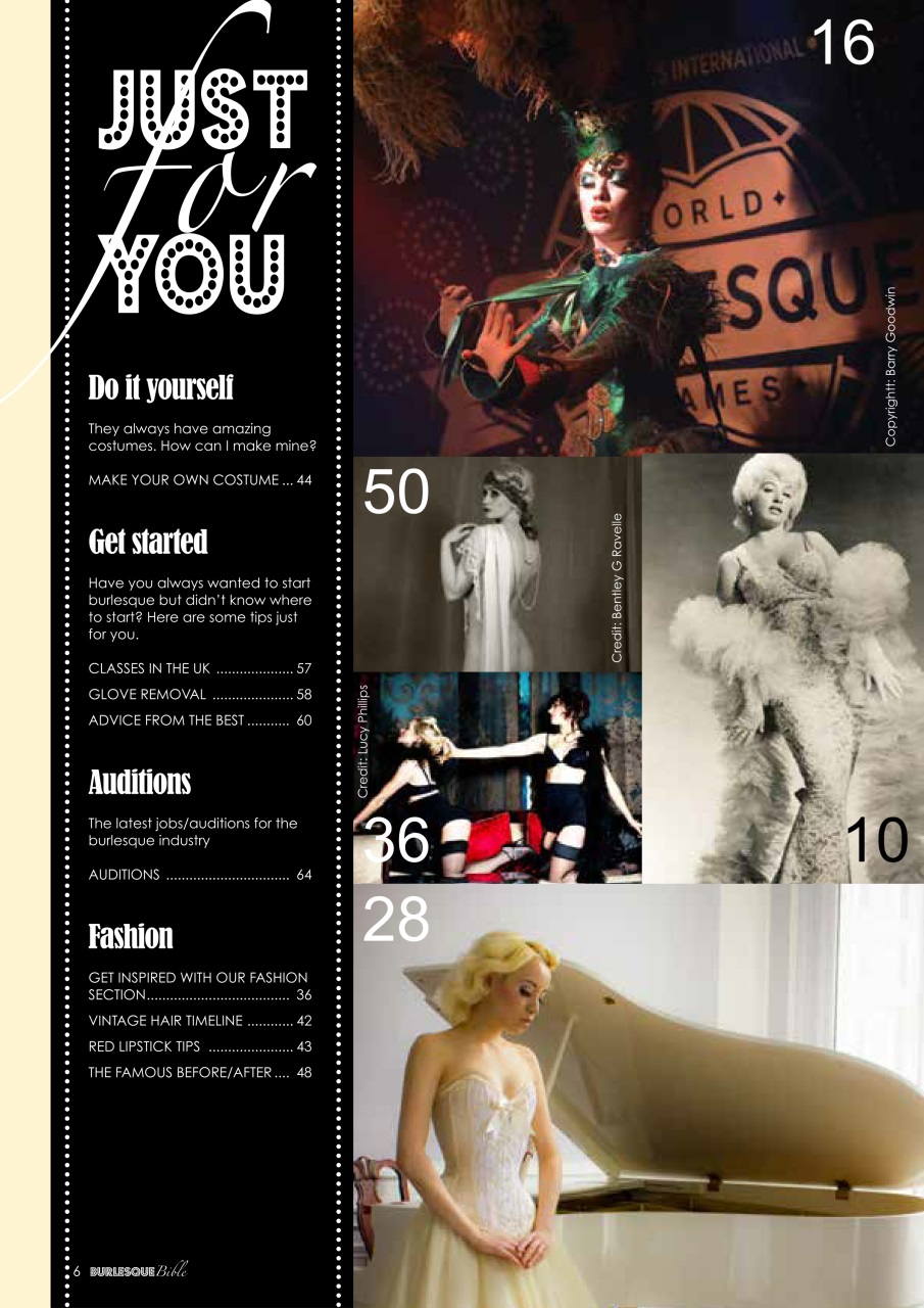 Burlesque Bible Preview Pages
