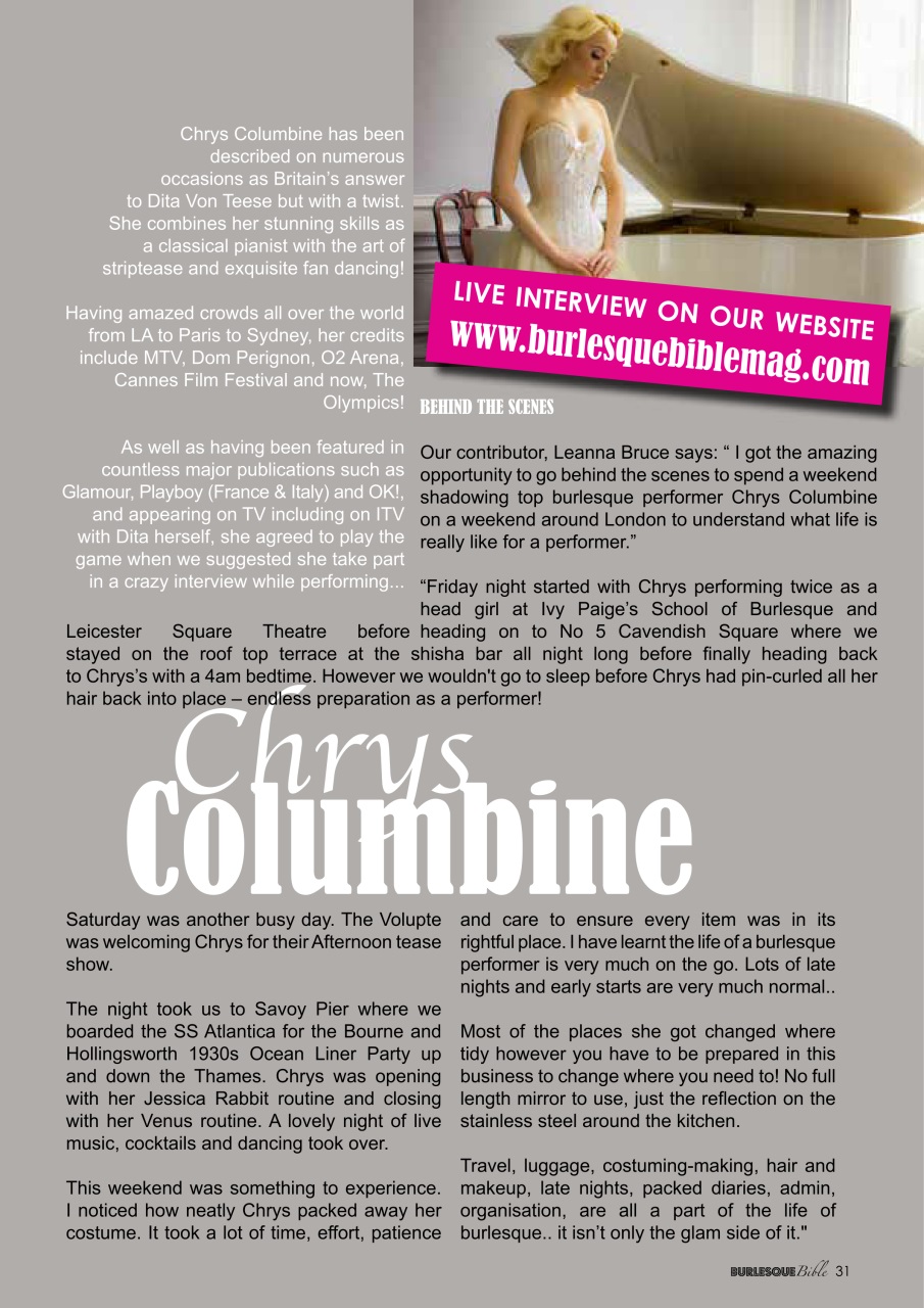 Burlesque Bible Preview Pages