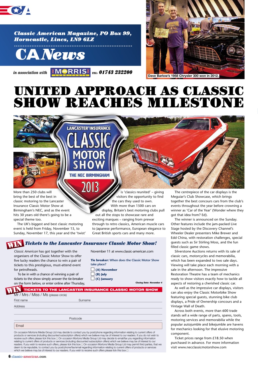 Classic American Magazine Preview Pages