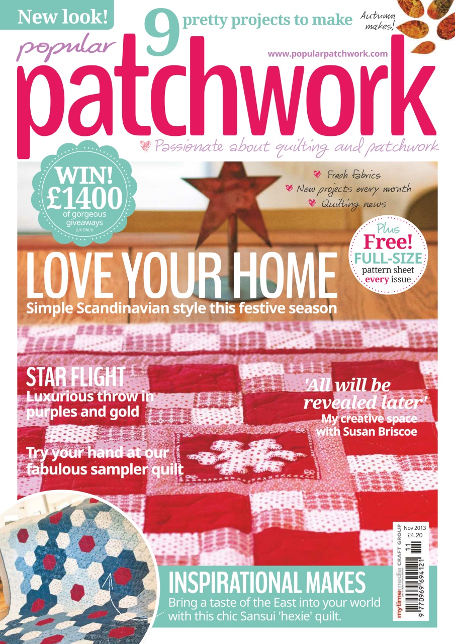 Popular Patchwork Magazine Preview Pages