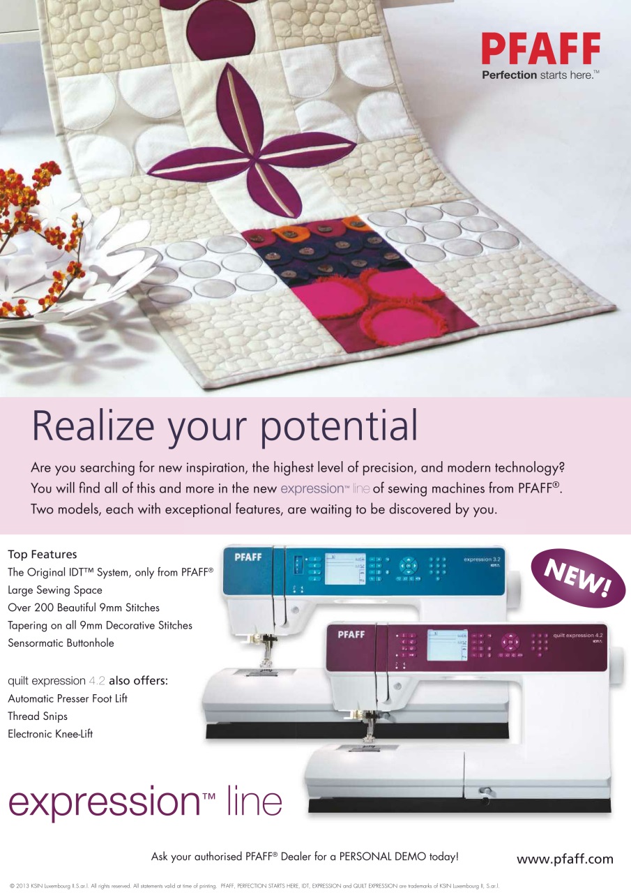 Popular Patchwork Magazine Preview Pages