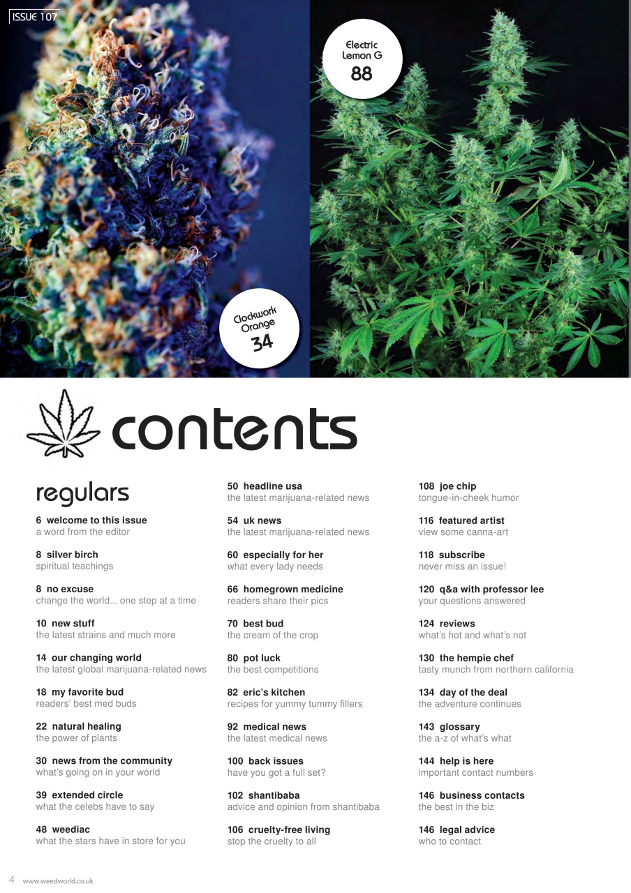 Weed World Preview Pages