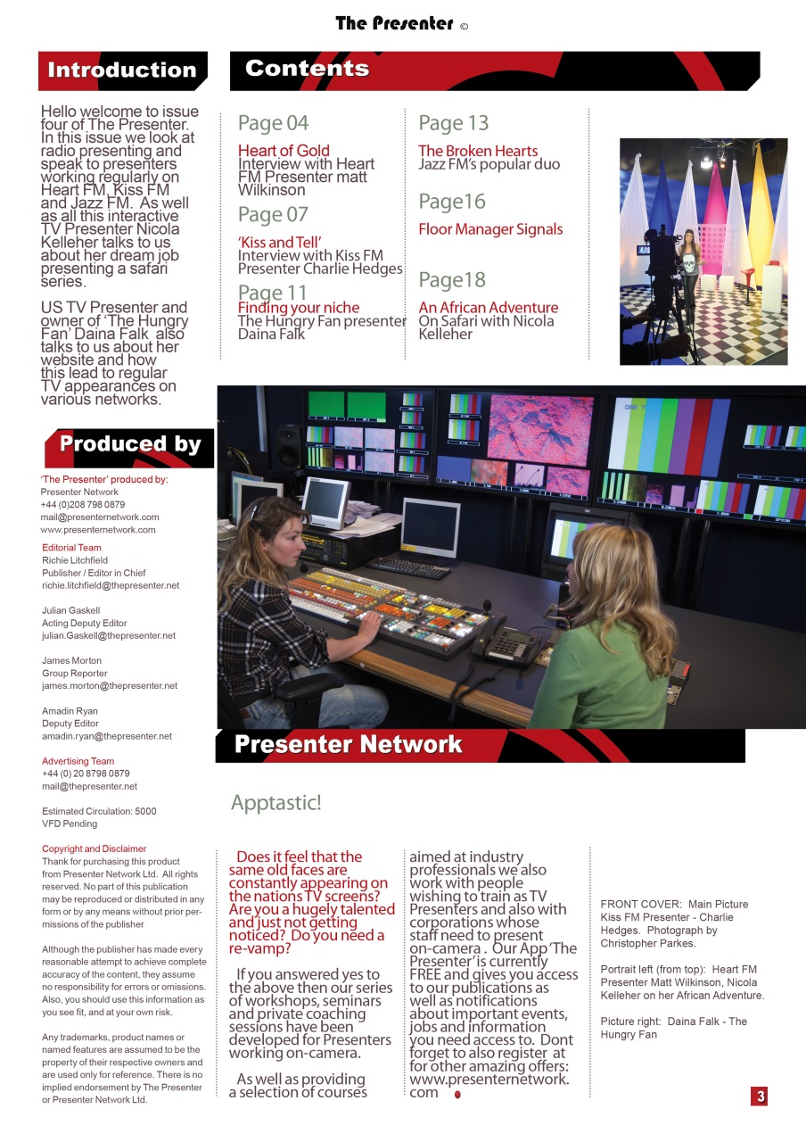 The Presenter Preview Pages