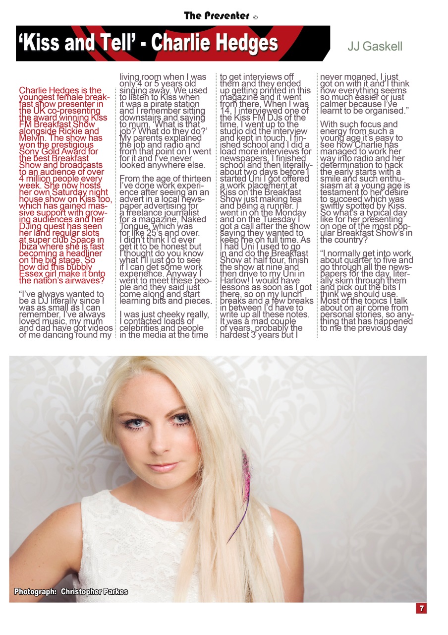 The Presenter Preview Pages