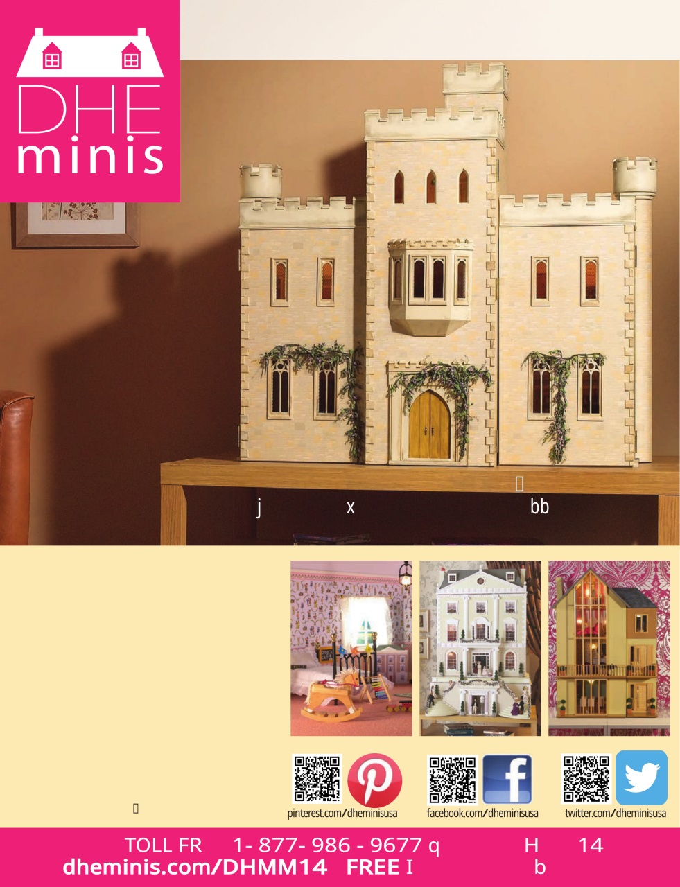 Dollhouse Miniatures Preview Pages