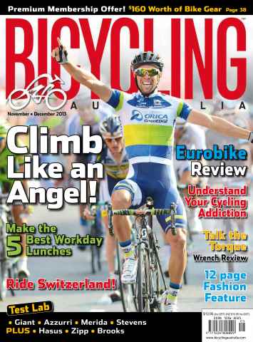 Bicycling Australia issue November December 2013