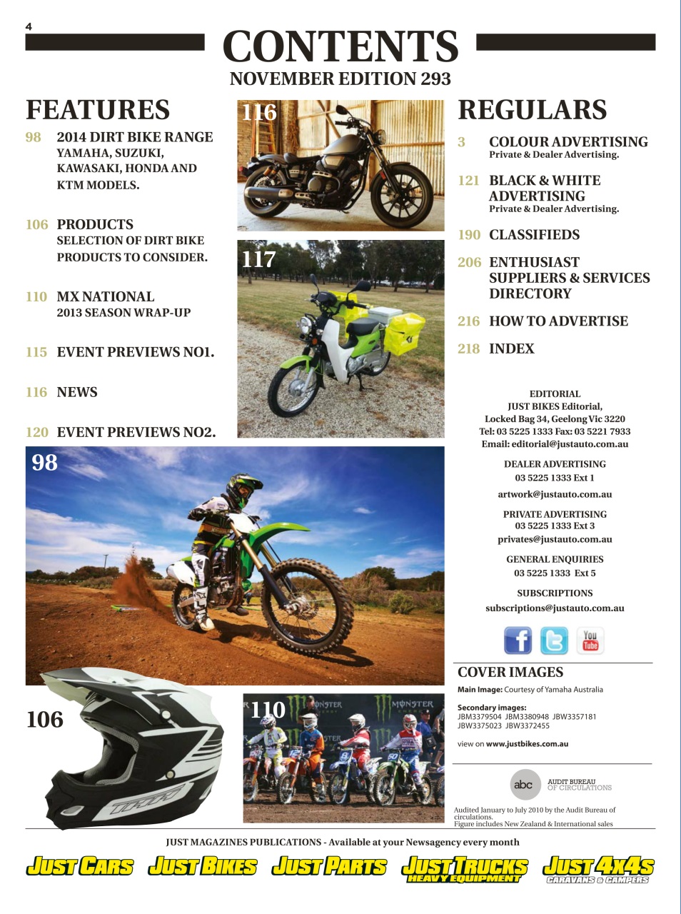 JUST BIKES Preview Pages