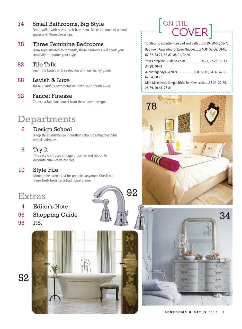 Romantic Homes Preview Pages