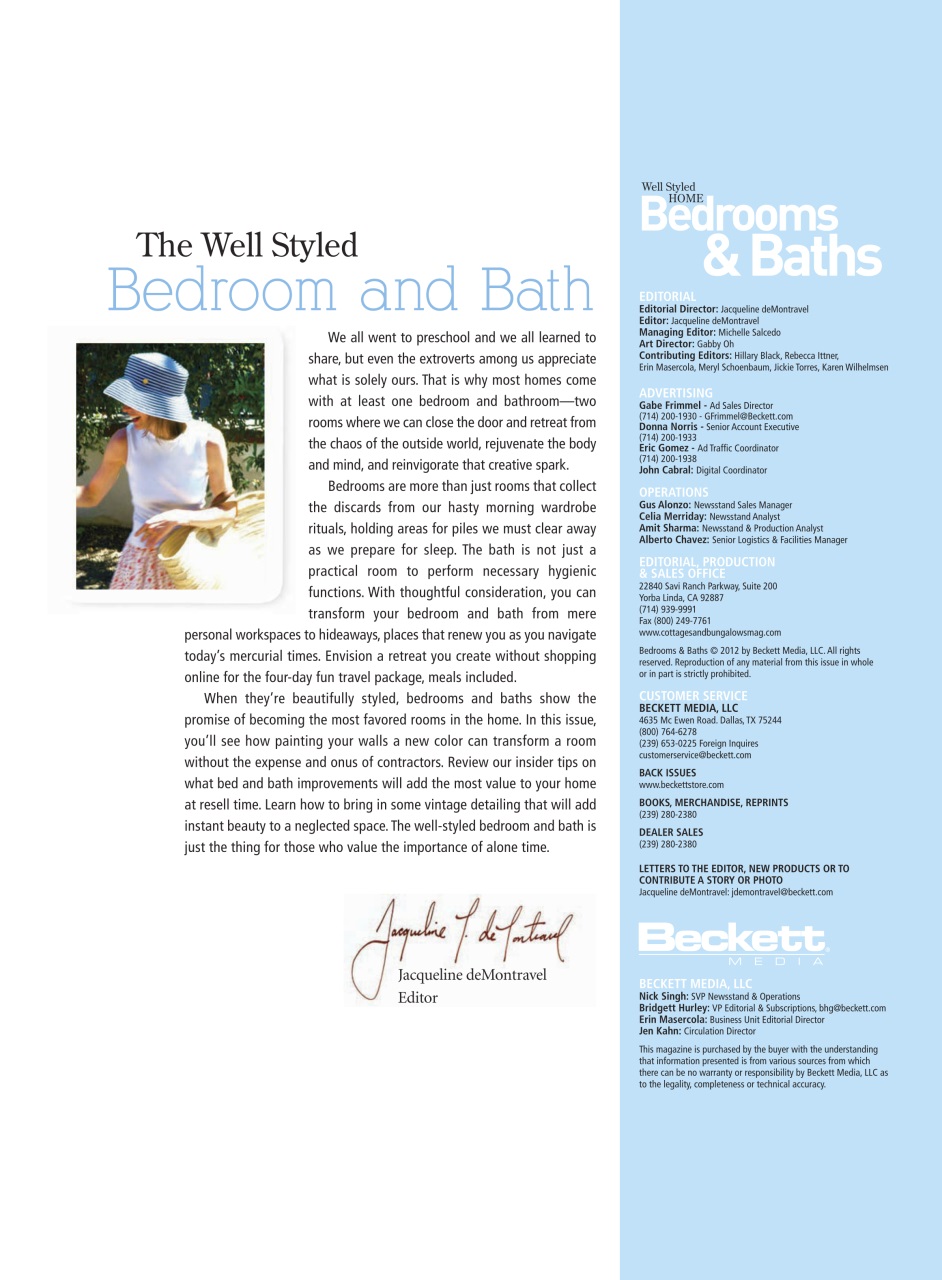 Romantic Homes Preview Pages