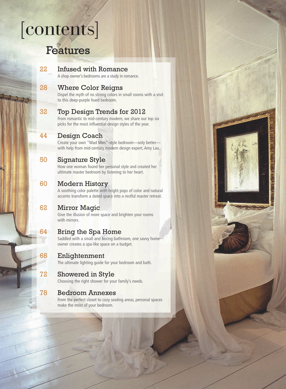 Romantic Homes Preview Pages