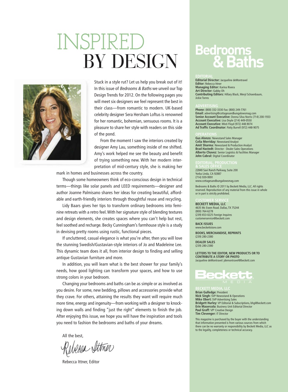 Romantic Homes Preview Pages