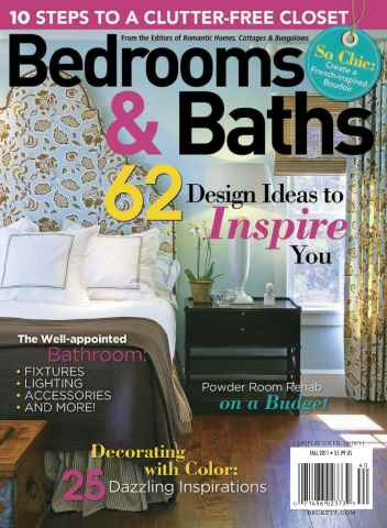 Romantic Homes issue Bedrooms & Bath- Fall 2011