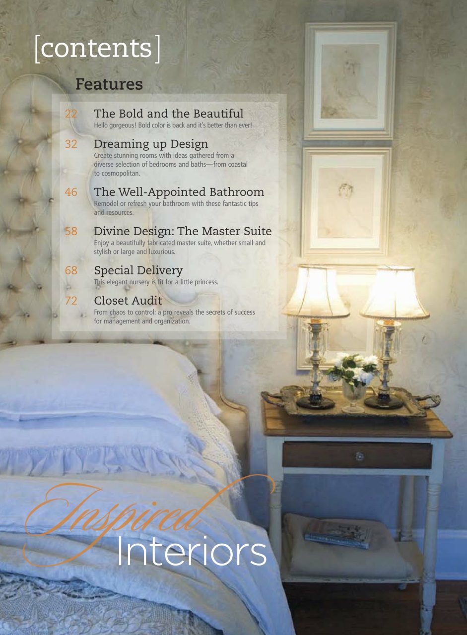 Romantic Homes Preview Pages