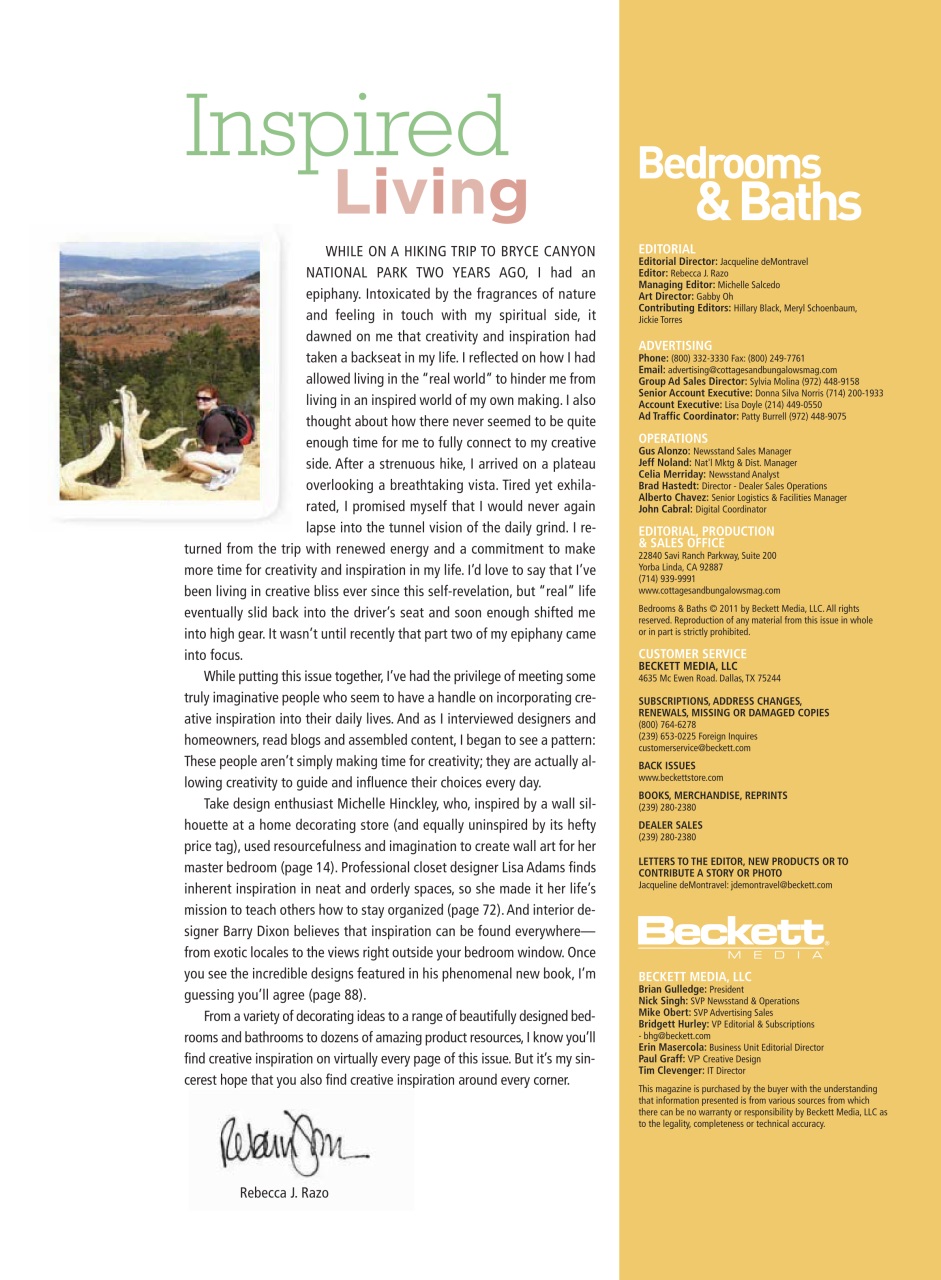 Romantic Homes Preview Pages