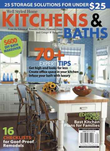 Romantic Homes issue Kitchen & Bath- Summer 2013