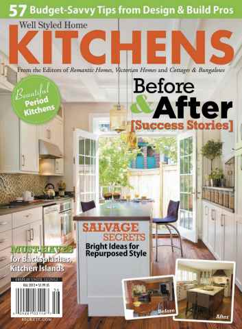 Romantic Homes issue Kitchen- Fall 2012