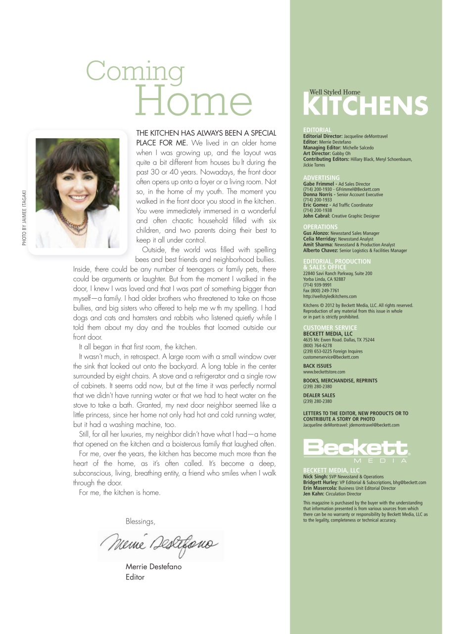 Romantic Homes Preview Pages