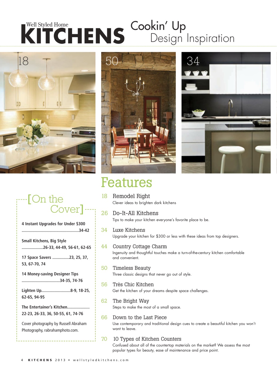Romantic Homes Preview Pages