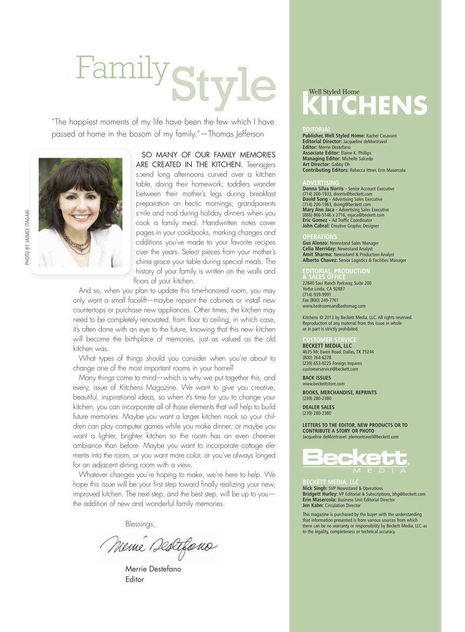 Romantic Homes Preview Pages