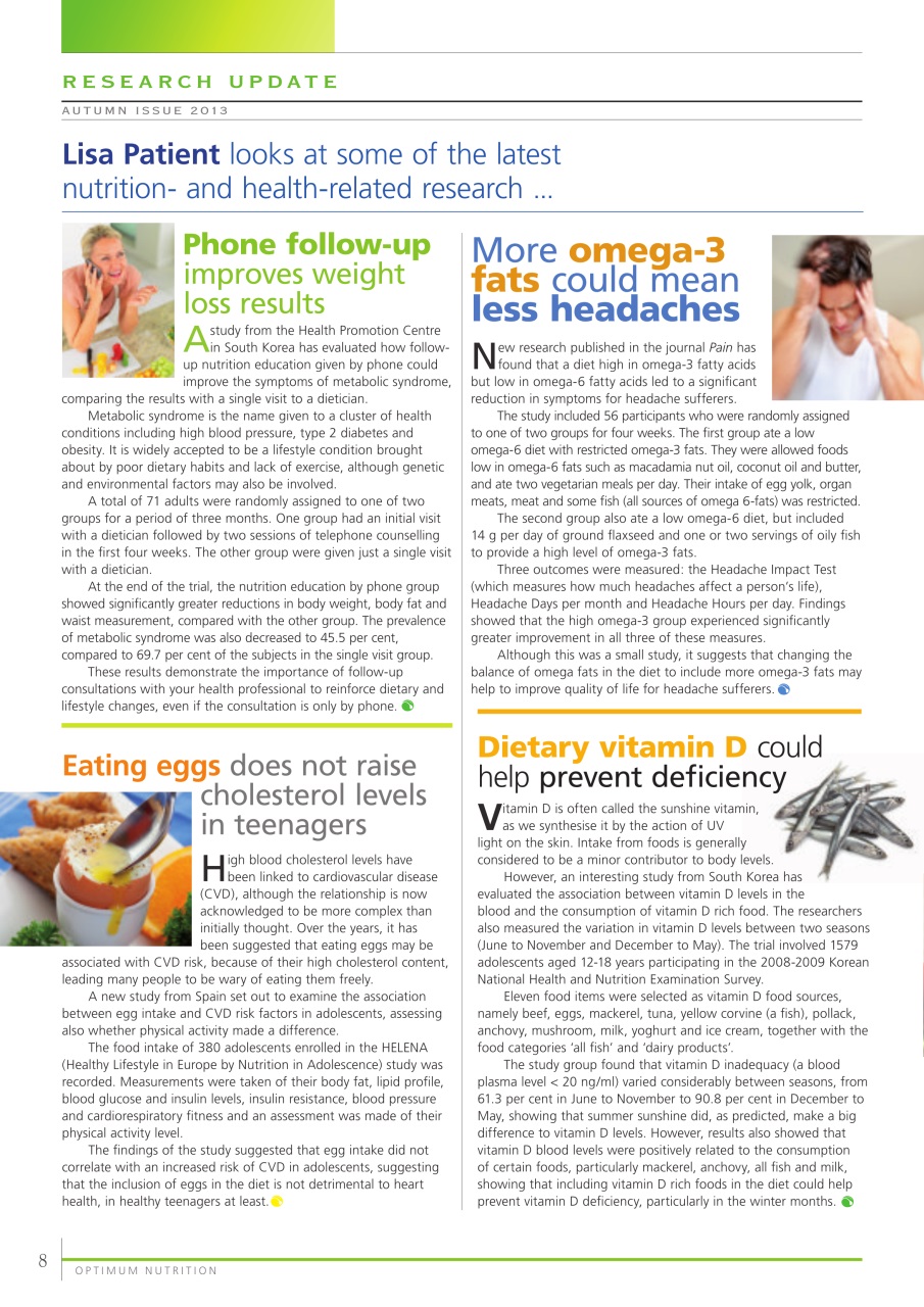 Optimum Nutrition Preview Pages