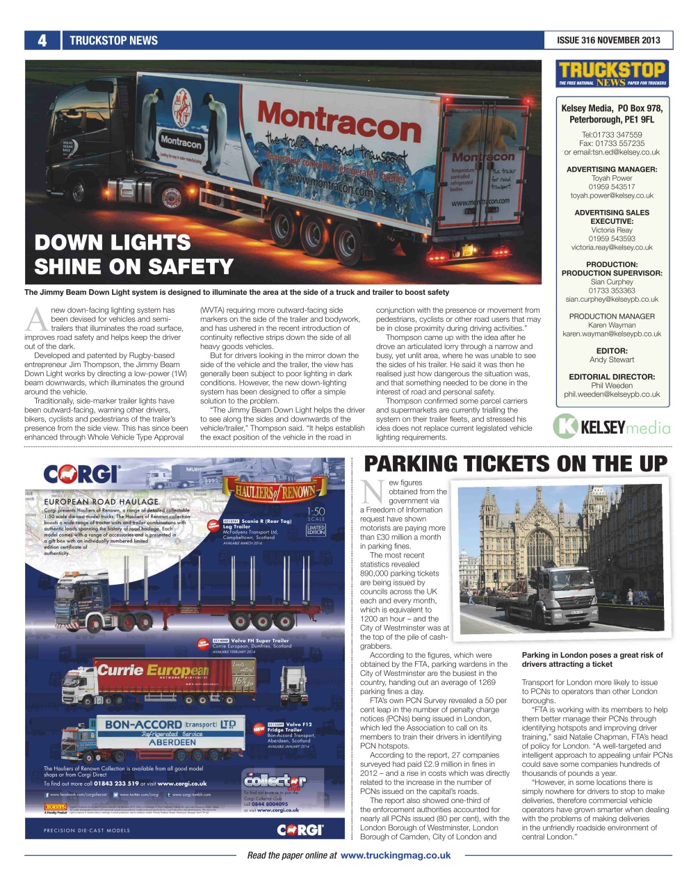 Truckstop News Preview Pages