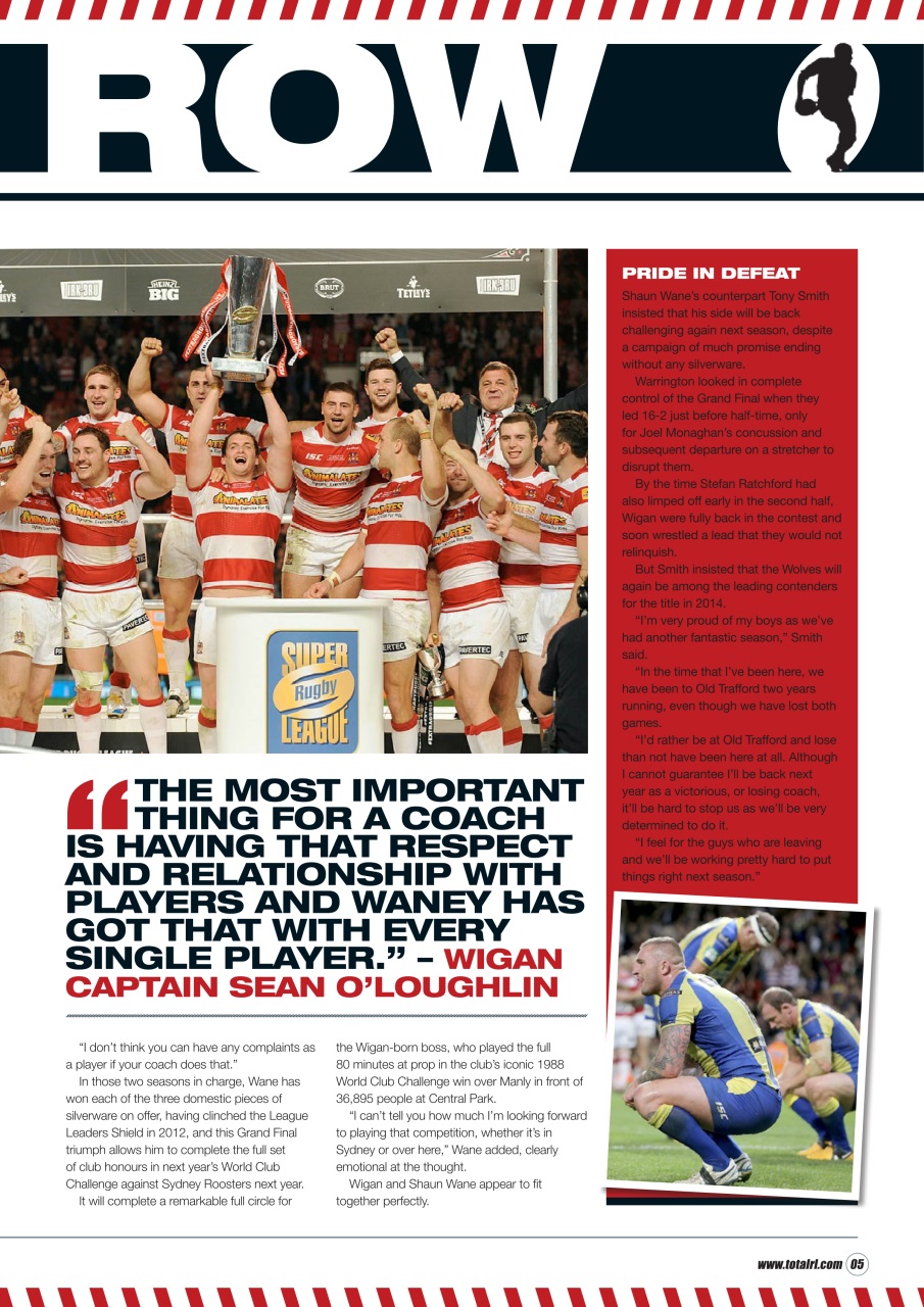 Rugby League World Preview Pages