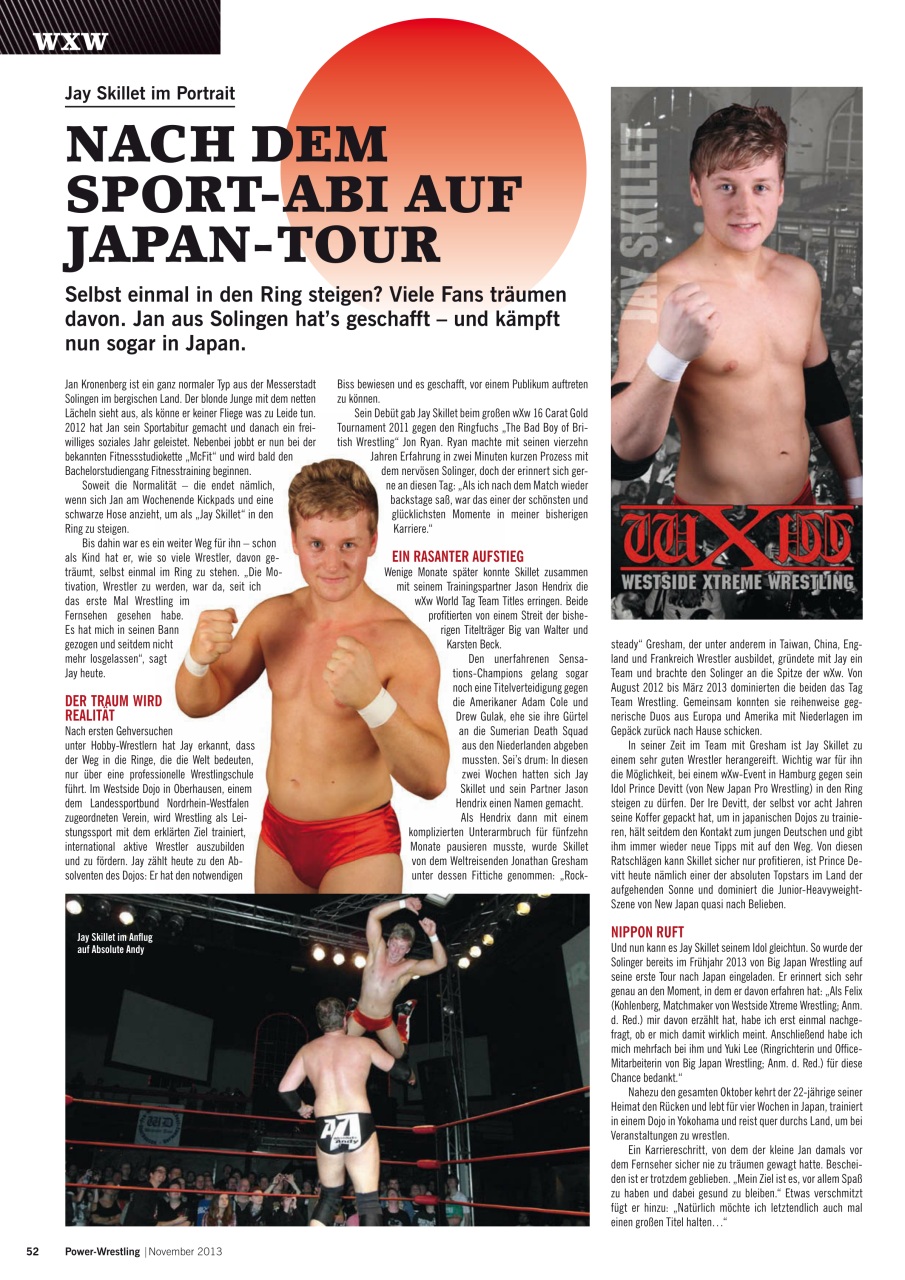 Power-Wrestling Preview Pages