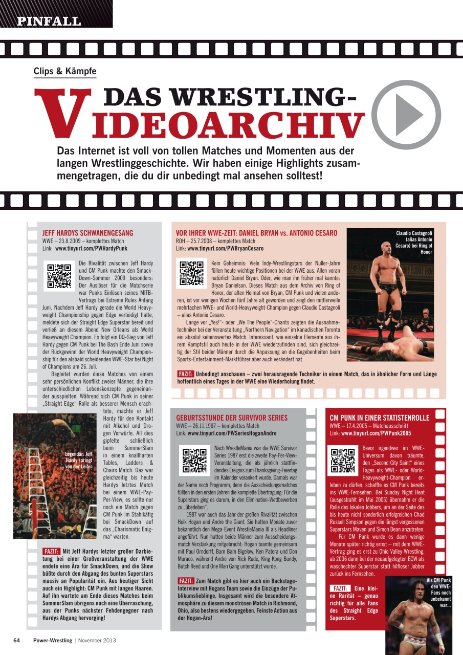 Power-Wrestling Preview Pages
