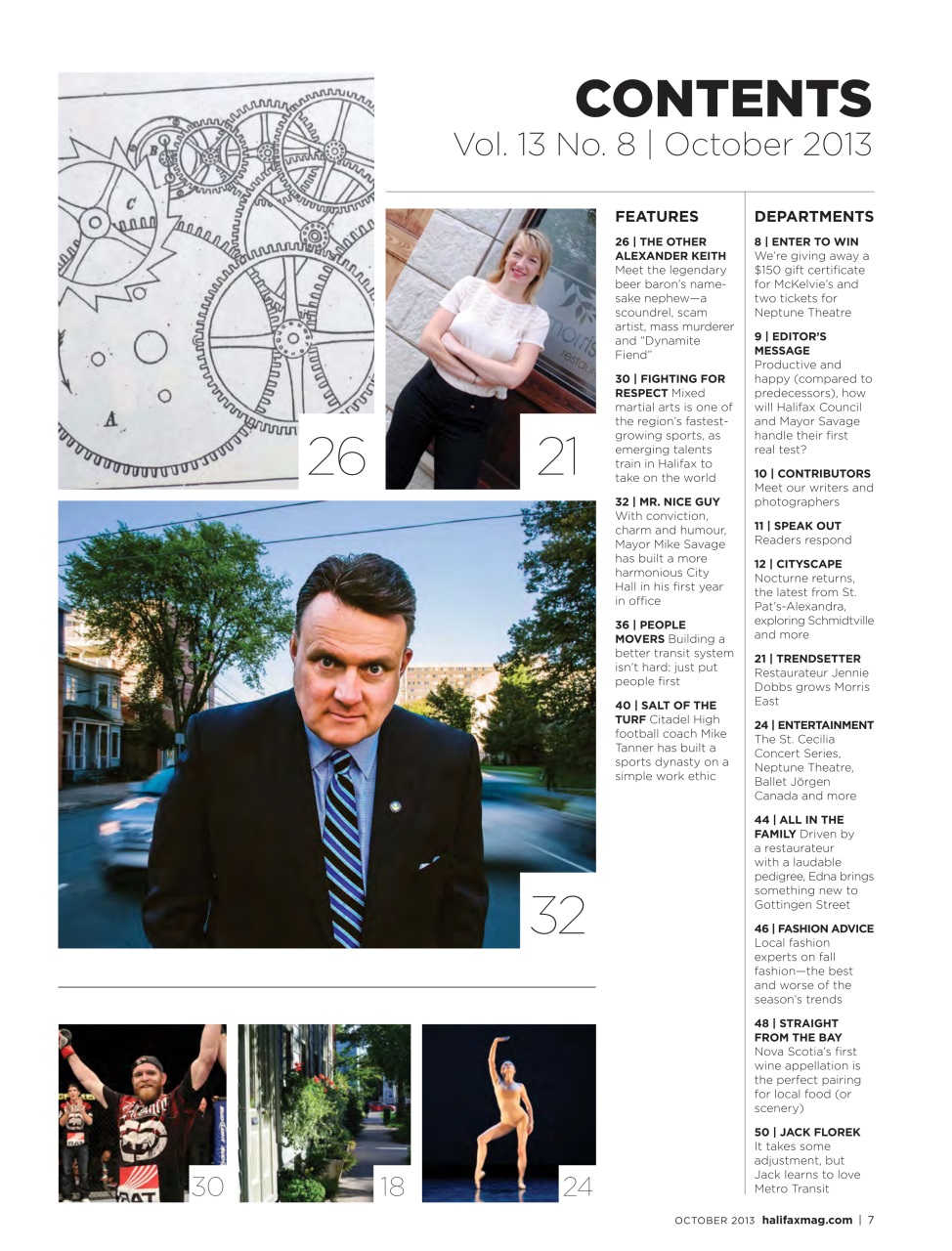 Halifax Magazine Preview Pages