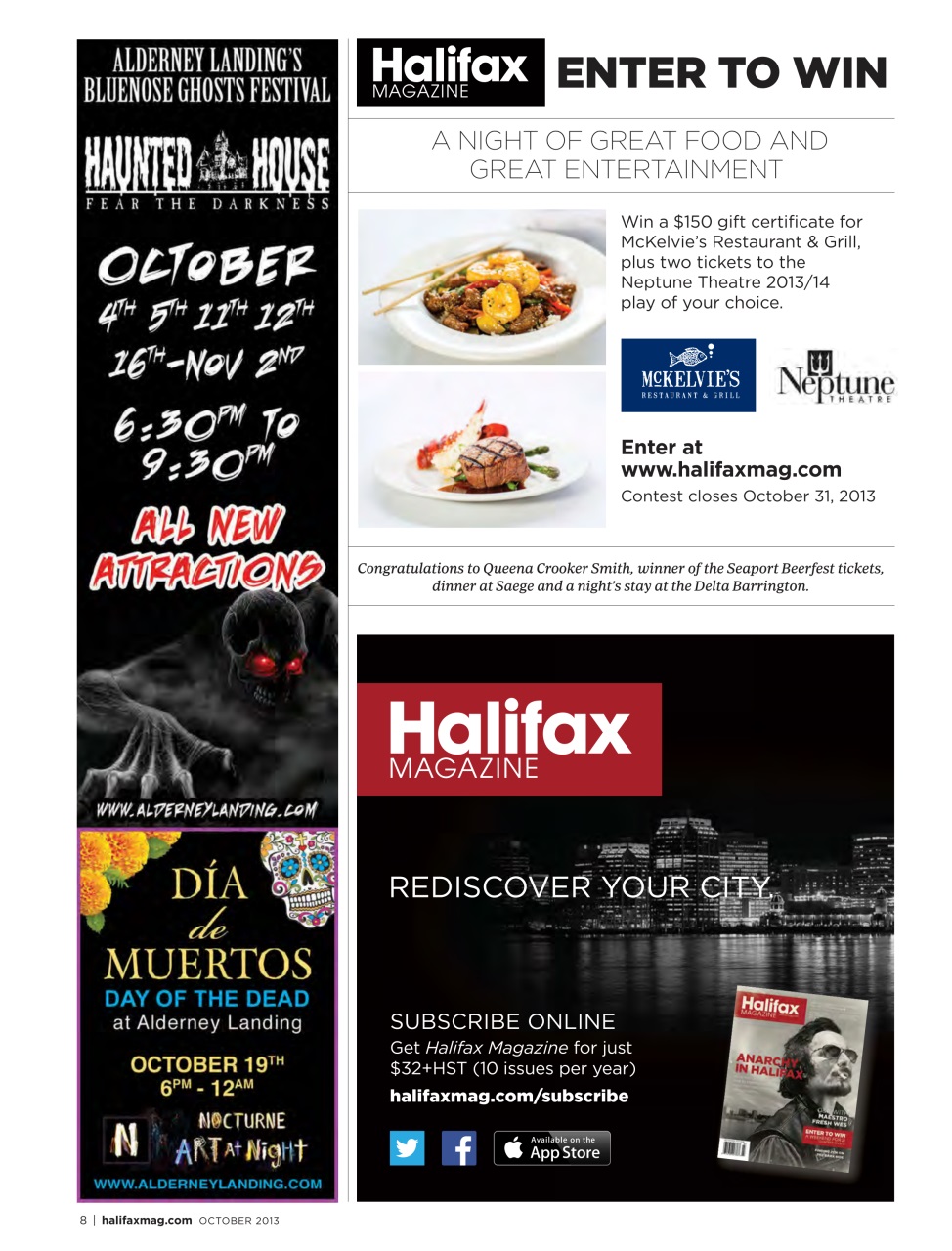 Halifax Magazine Preview Pages