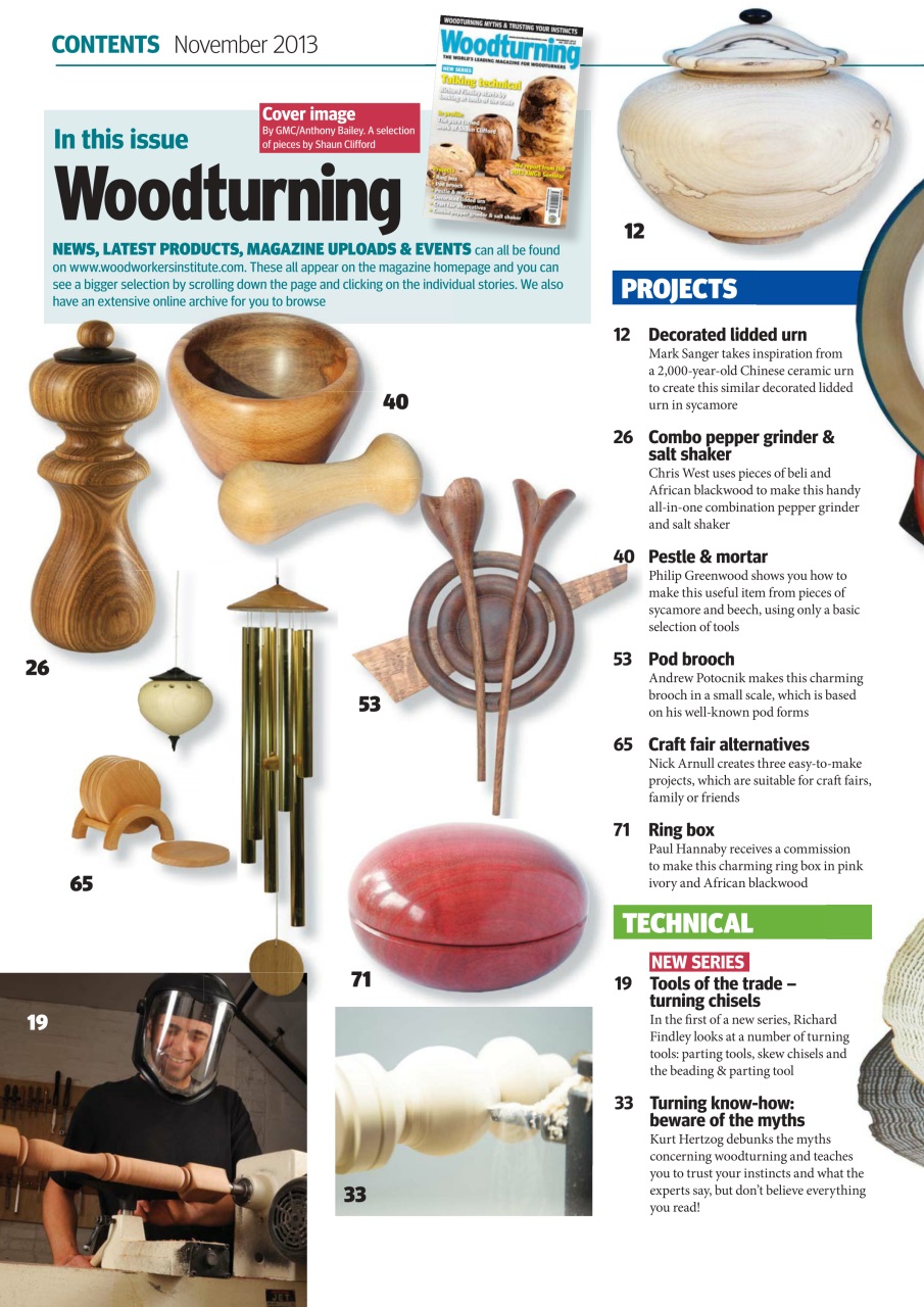 Woodturning Preview Pages
