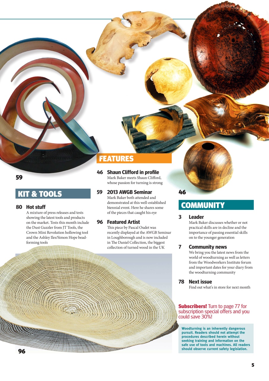 Woodturning Preview Pages