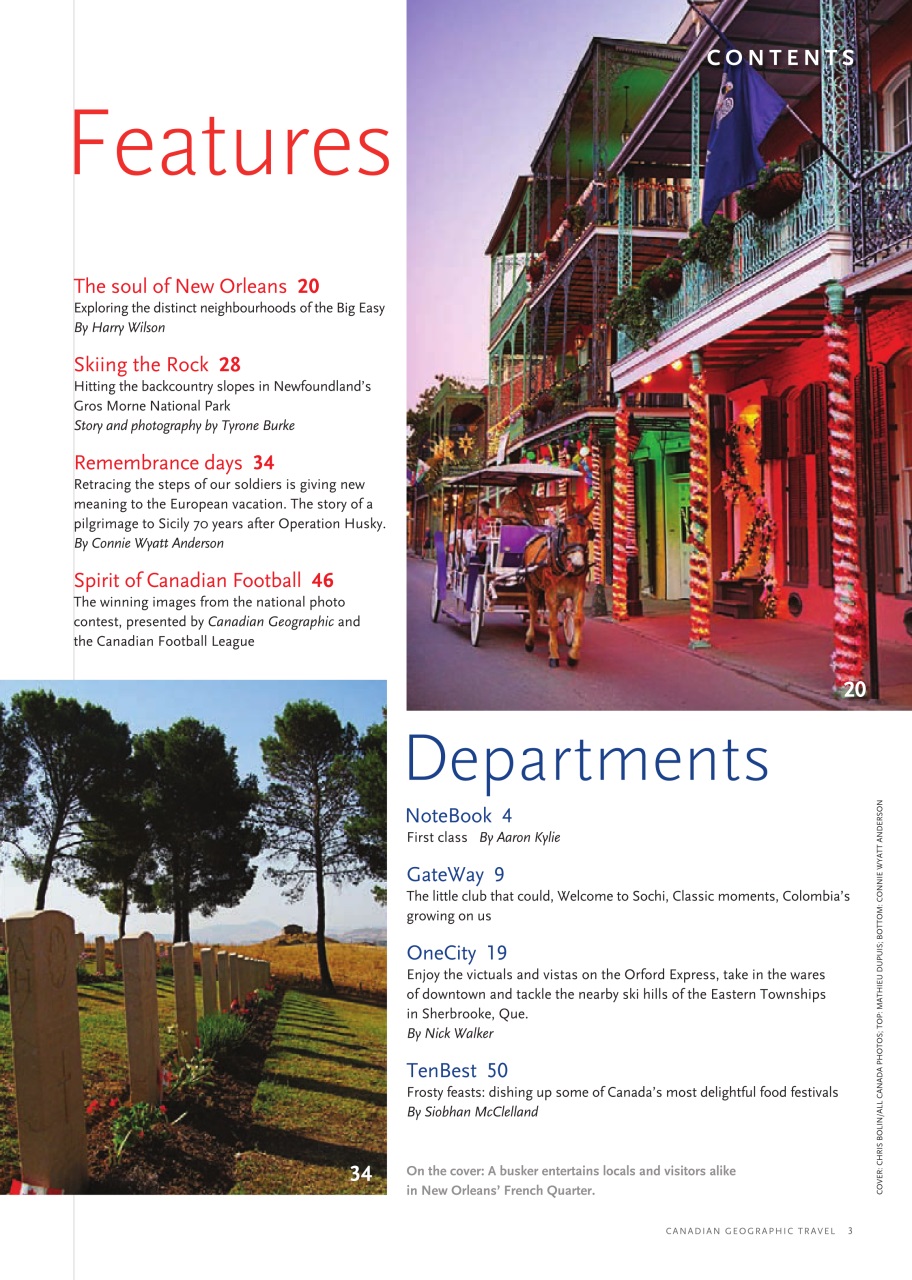 Canadian Geographic Preview Pages