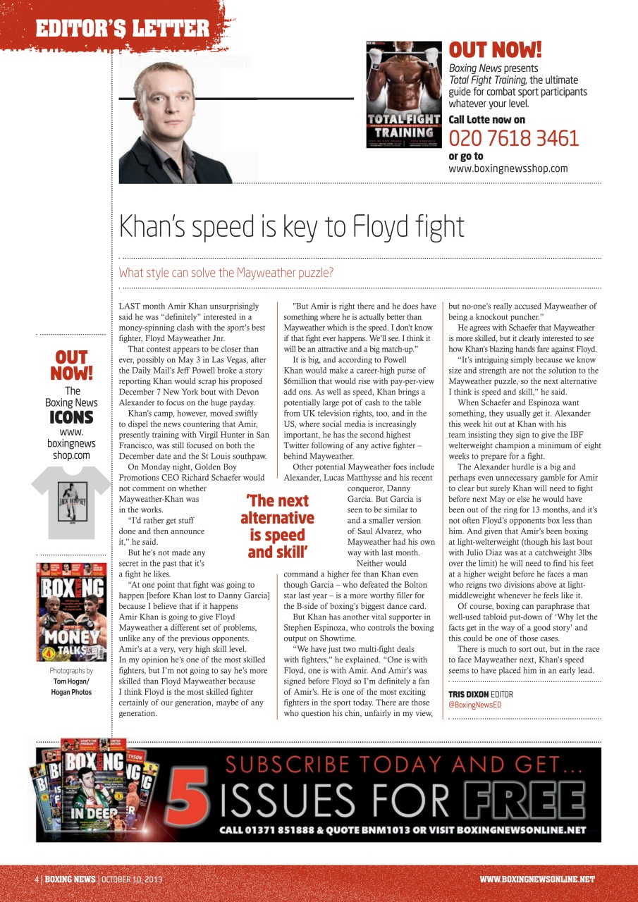 Boxing News Preview Pages