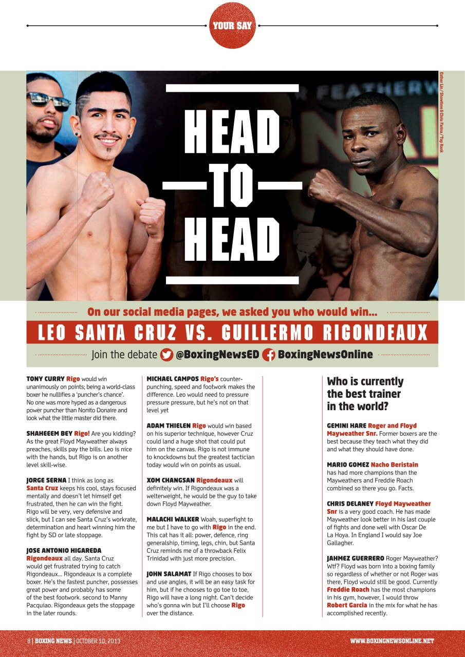 Boxing News Preview Pages