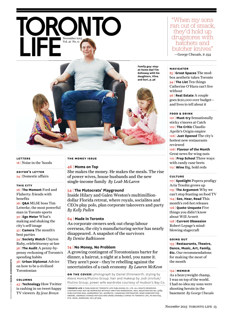 Toronto Life Preview Pages