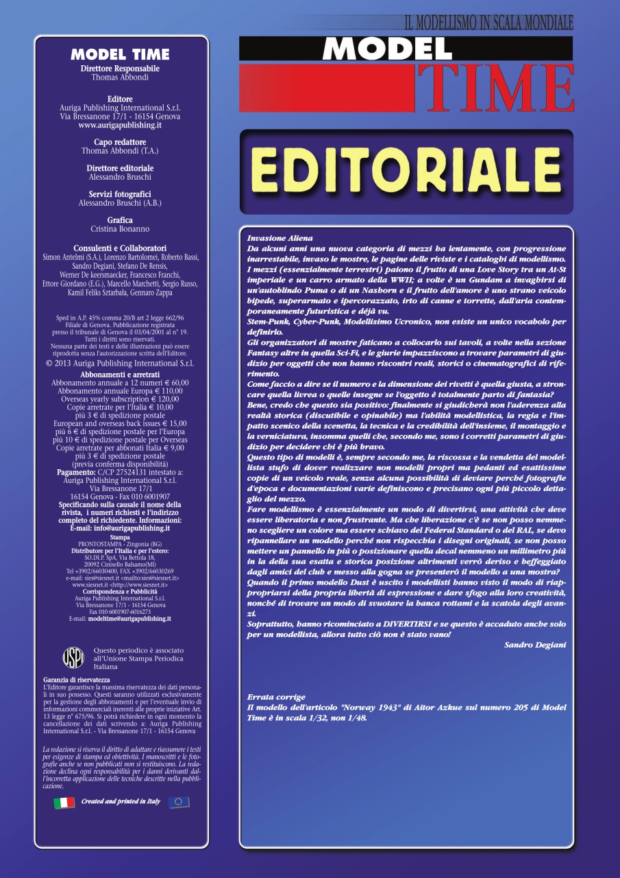 Model Time Preview Pages