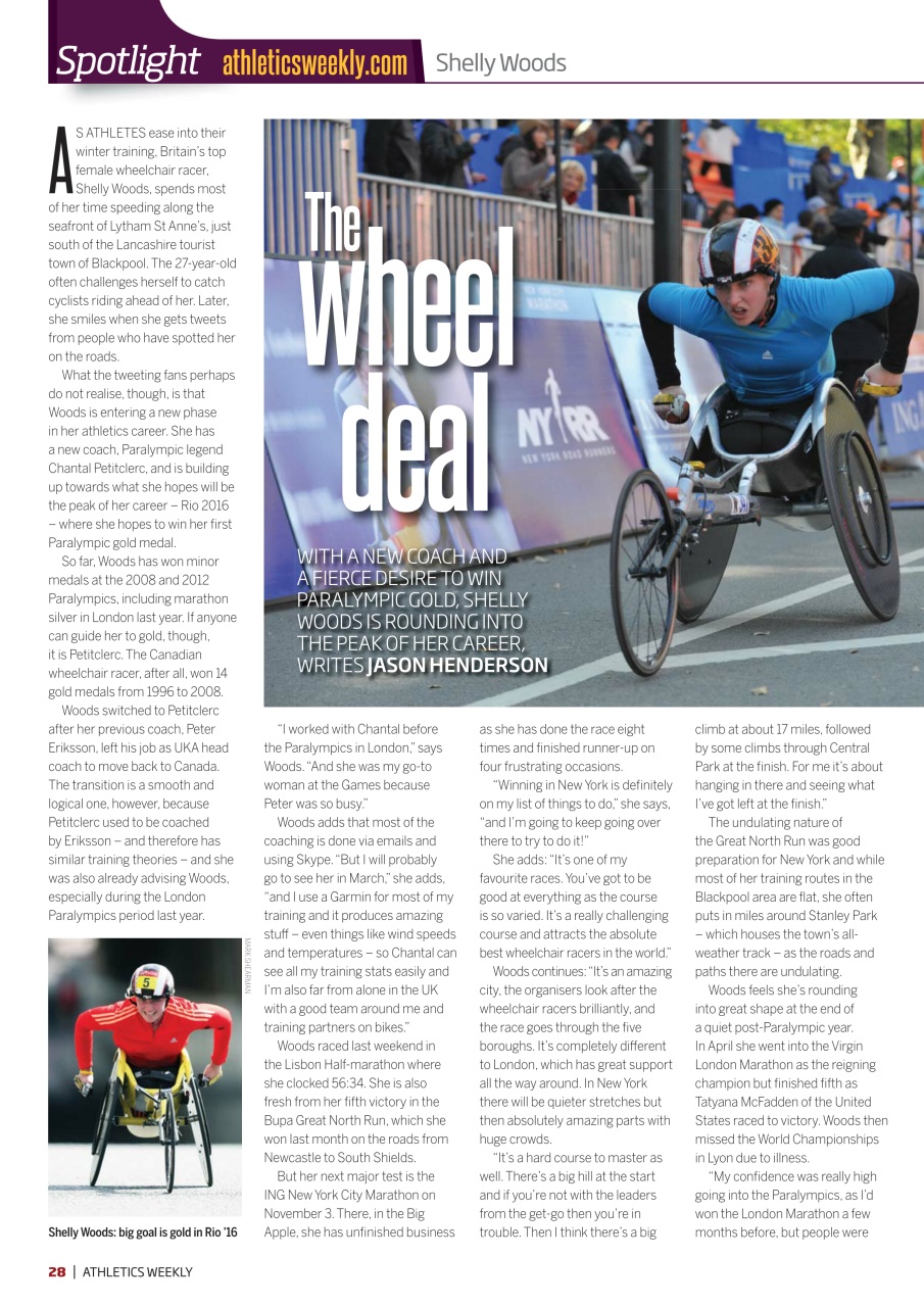 AW – Athletics Weekly Magazine Preview Pages