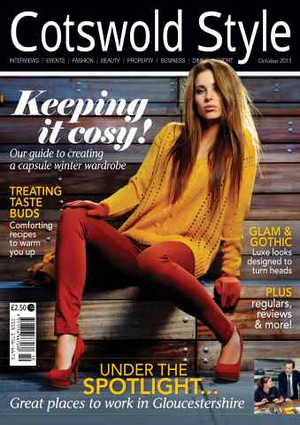 Cotswold Style issue Cotswold Style October 2013