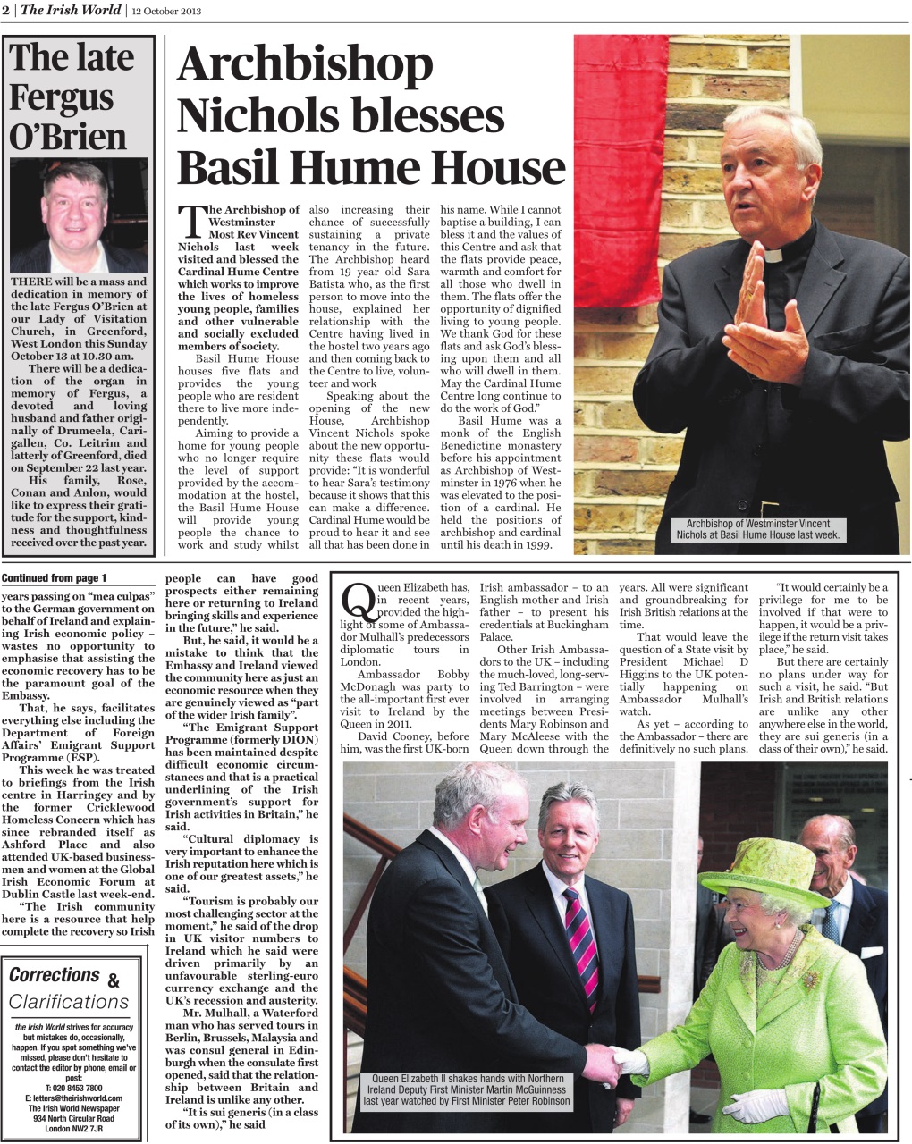 Irish World Preview Pages