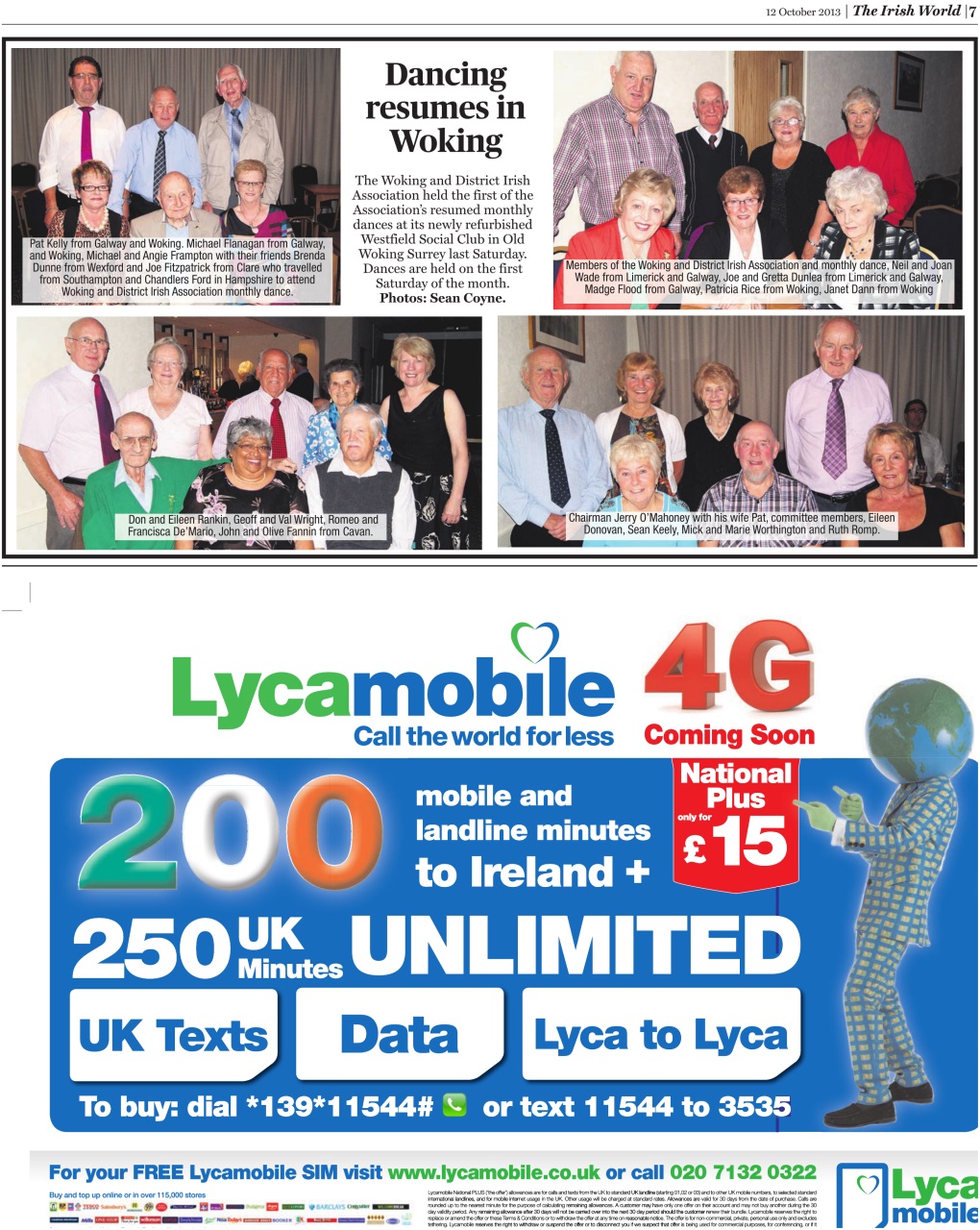 Irish World Preview Pages